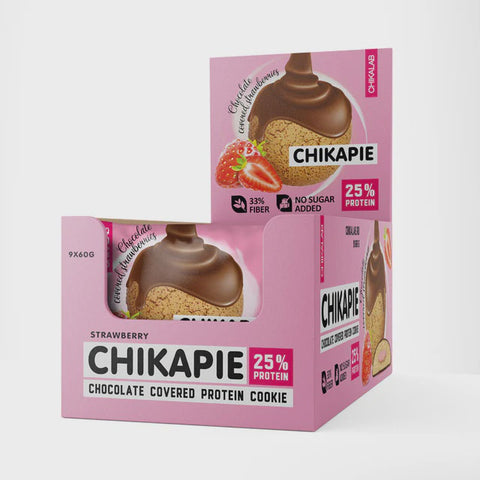 BOX - CHIKAPIE cookie Strawbery 9x60 g