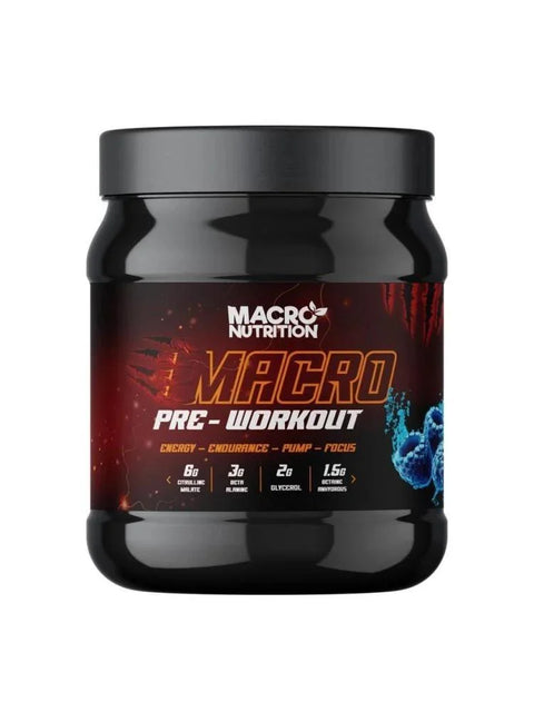 MACRO NUTRITION PRE WORKOUT 30 S