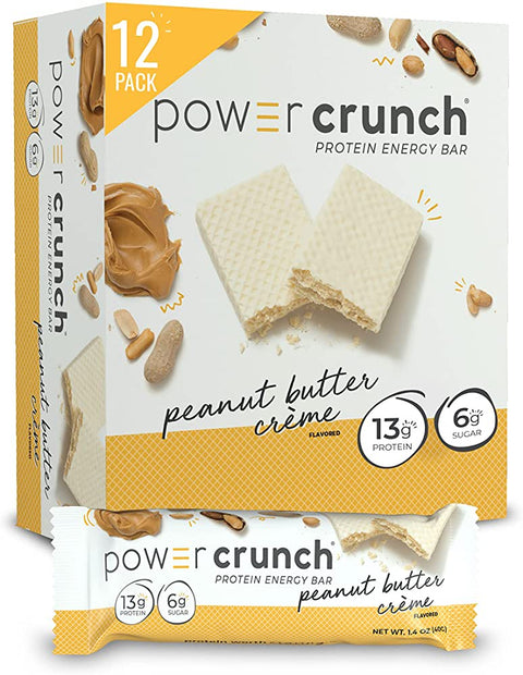 BOX - Power Crunch Peanut butter Crème12x40G