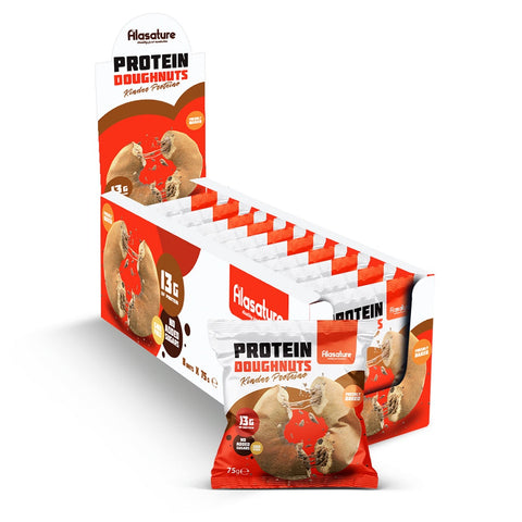 BOX - ALASATURE Protein Doughnuts Kinder Peatuina 8X75G