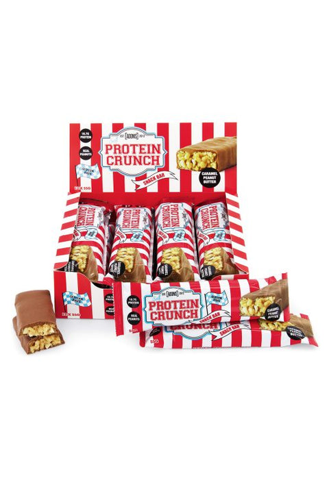 BOX- ADONIS Protein Cookie Dough Chunky Bar Caramel Peanut Butter 12x55 g