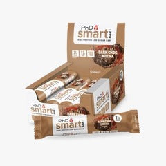 BOX - PHD Smart Bar Dark Choc Mocha 12X64 G