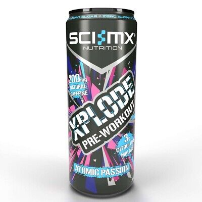 Sci-Mx Xplode Pre-Workout Can 330ml