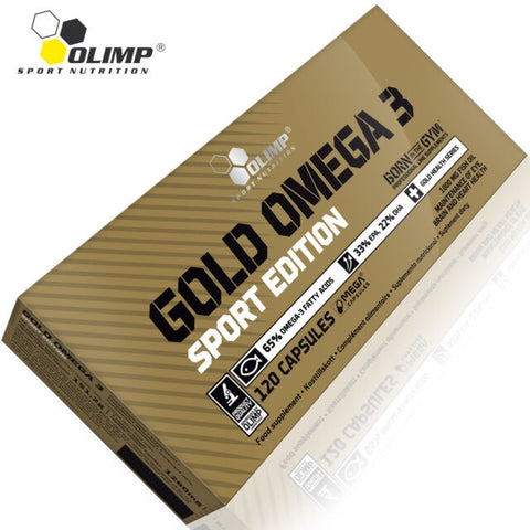 OLIMP GOLD OMEGA-3 SPORT EDITION 120 CAPS-جولد اوميجا 3